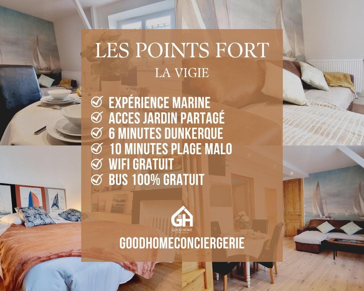 *Villa Marine*La Vigie - Duplex Coudekerque-Branche Buitenkant foto